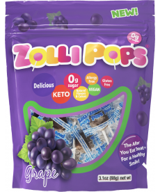 Grape Zero Sugar 88 gr. Zolli Pops