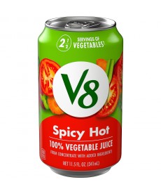 Spicy Hot 100% Vegetable Juice 340ml. V8