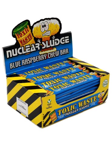 Blue Raspberry Chew Bar 20 gr. Toxic Waste