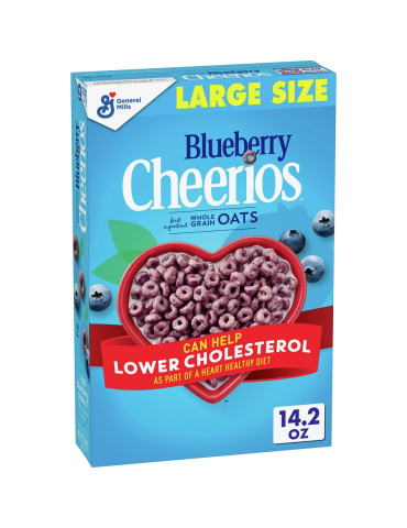 Blueberry Cheerios Lower Cholesterol 402 gr. General Mills