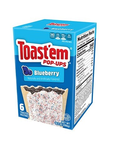 Blueberry 288 gr. Toast'em