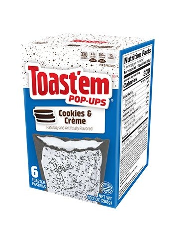 Cookies & Cream 288 gr. Toast'em Pop-Up