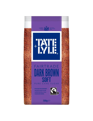 Fairtrade Dark Brown Sugar 500 gr. Tate & Lyle