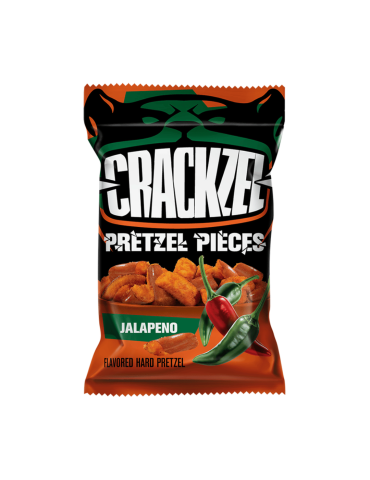 Pretzel Pieces Jalapeño 85 gr. Crackzel