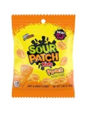 Kids Peach Peg Bag 102 gr. Sour Patch