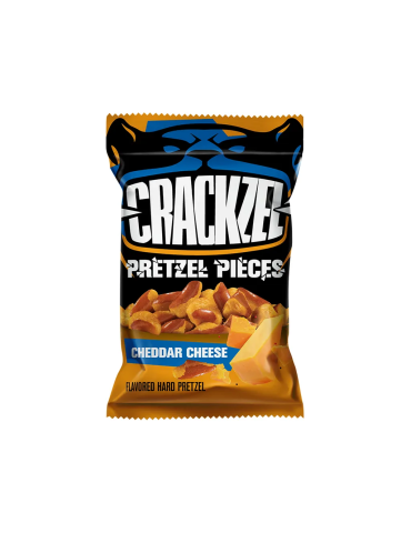 Pretzel Pieces Cheddar Cheese 85 gr. Crackzel