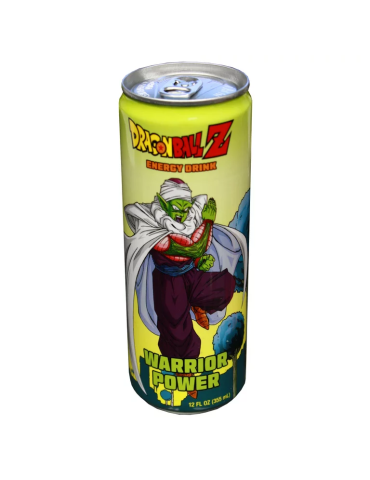 Warior Power Piccolo Energy Drink 355 ml.Dragon Ball Z