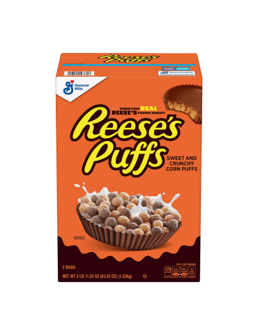 Puffs 2 Bags Cereal 1,22 kg. Reese's