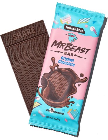 Original Chocolate Bar 60 gr. Mr Beast Feastables