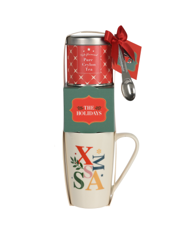 Christmas Gift Set Spakle and Shiny Mug Tea 35 gr. Becky's