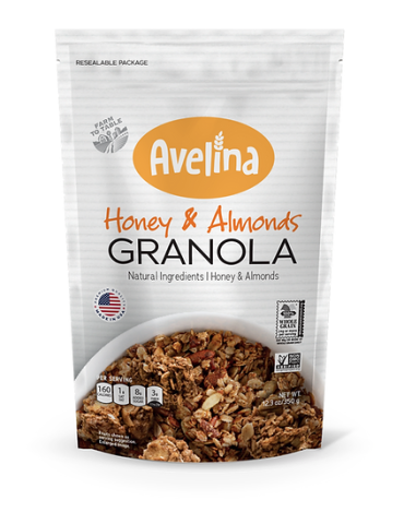 Granola-Cereal with Honey & Almonds 350 gr. Avelina
