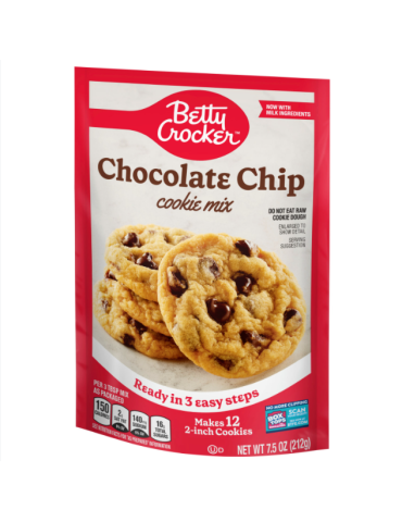 Chocolate Chip Cookie Mix 200 gr. Betty Crocker
