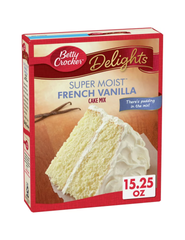 Cake Mix Vanilla 432 gr. Betty Crocker
