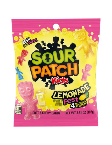 Lemonade Peg Bag 102 gr. Sour Patch