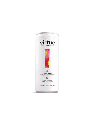 Clean Energy Sugar Strawberry& Lime 250 ml. Virtue