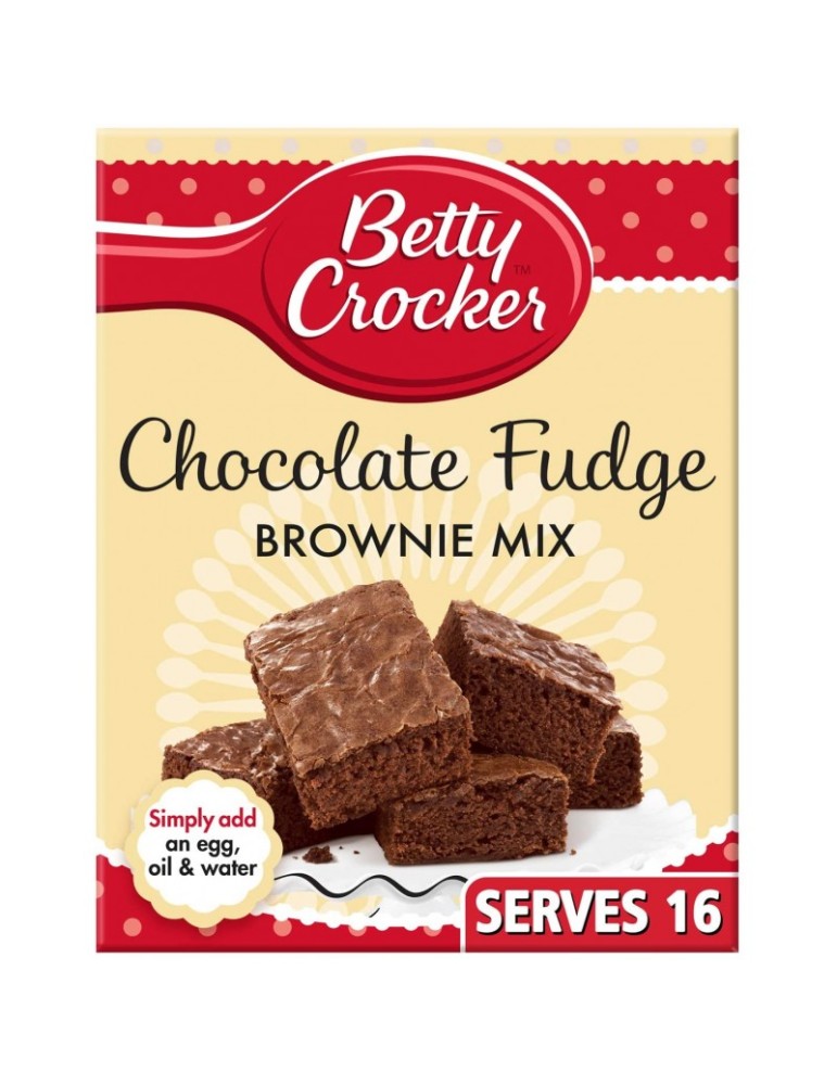Chocolate Fudge Brownie Mix 415 gr. Betty Crocker
