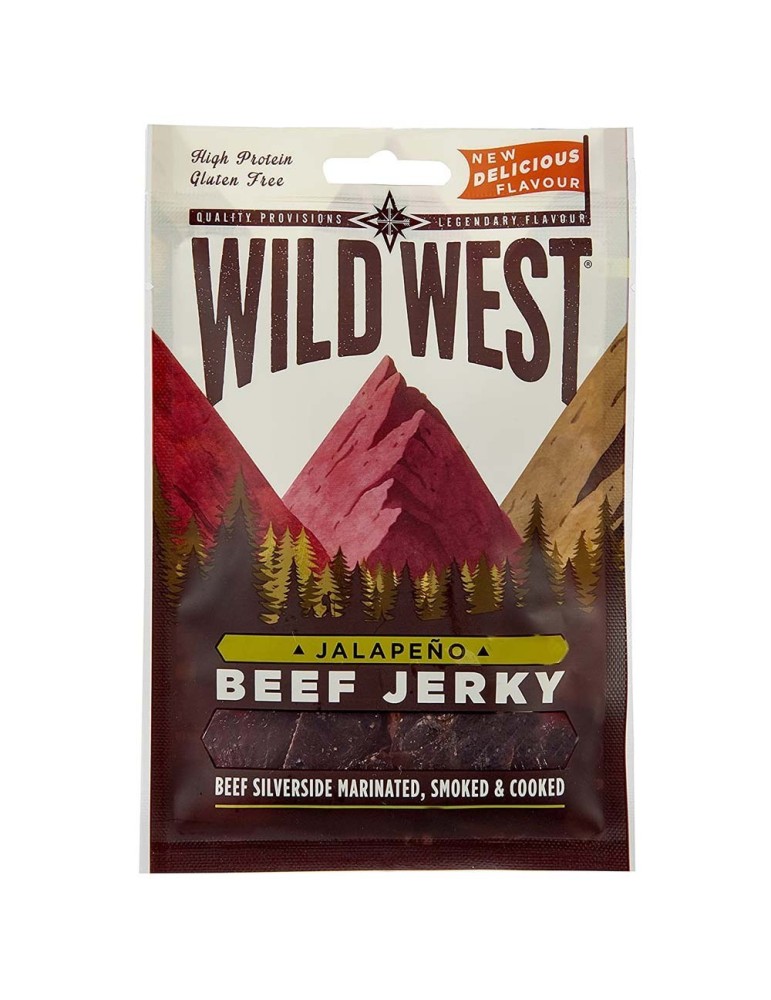 Beef Jerky Jalapeno 25 gr. Wild West