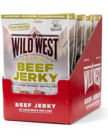 Beef Jerky Jalapeno 60 gr. Wild West
