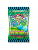 Gummies with Extreme Sour Crunch Blue Raspberry 200 g. Dr. Sour