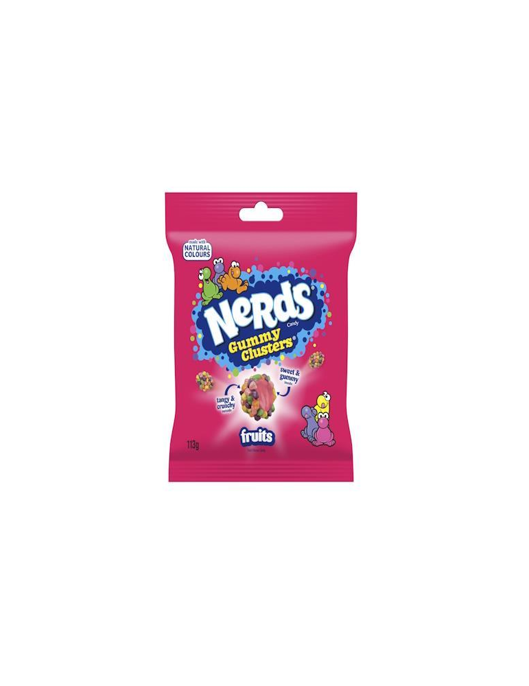 Gummy Clusters Fruits 113 g. Nerds