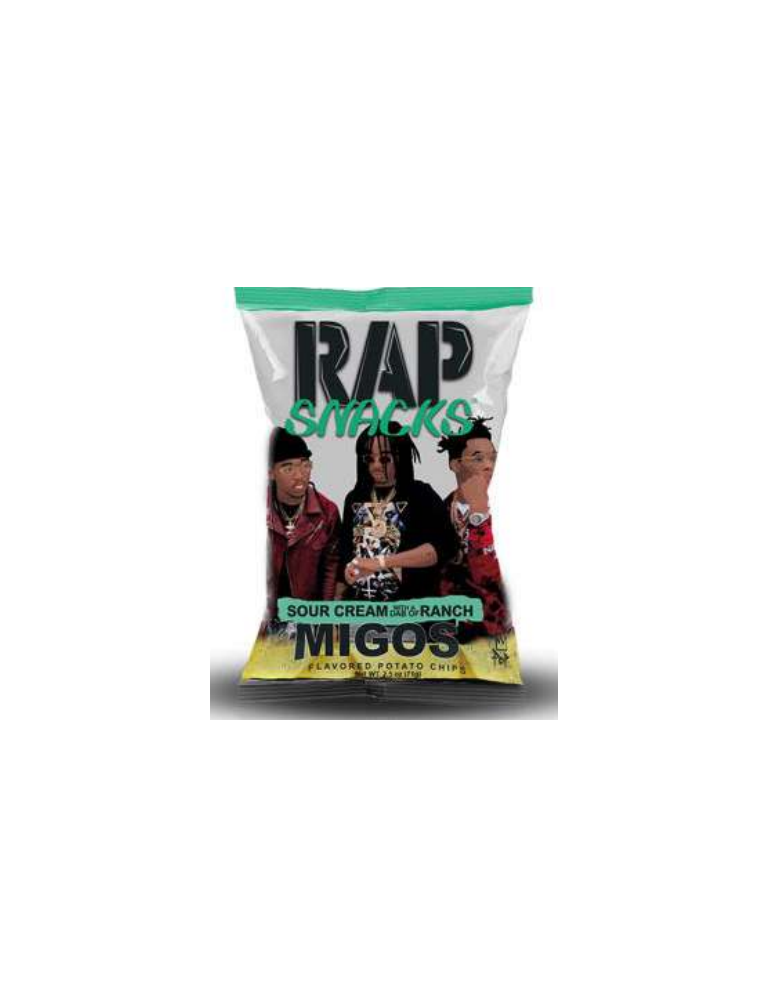 Migos Sour Cream 71 g. Rap Sancks