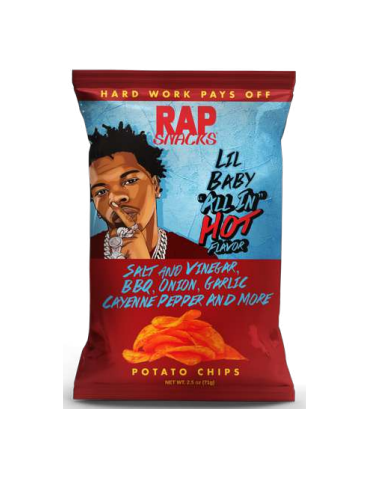 Lil Baby All in Hot 71 g. Rap Snack