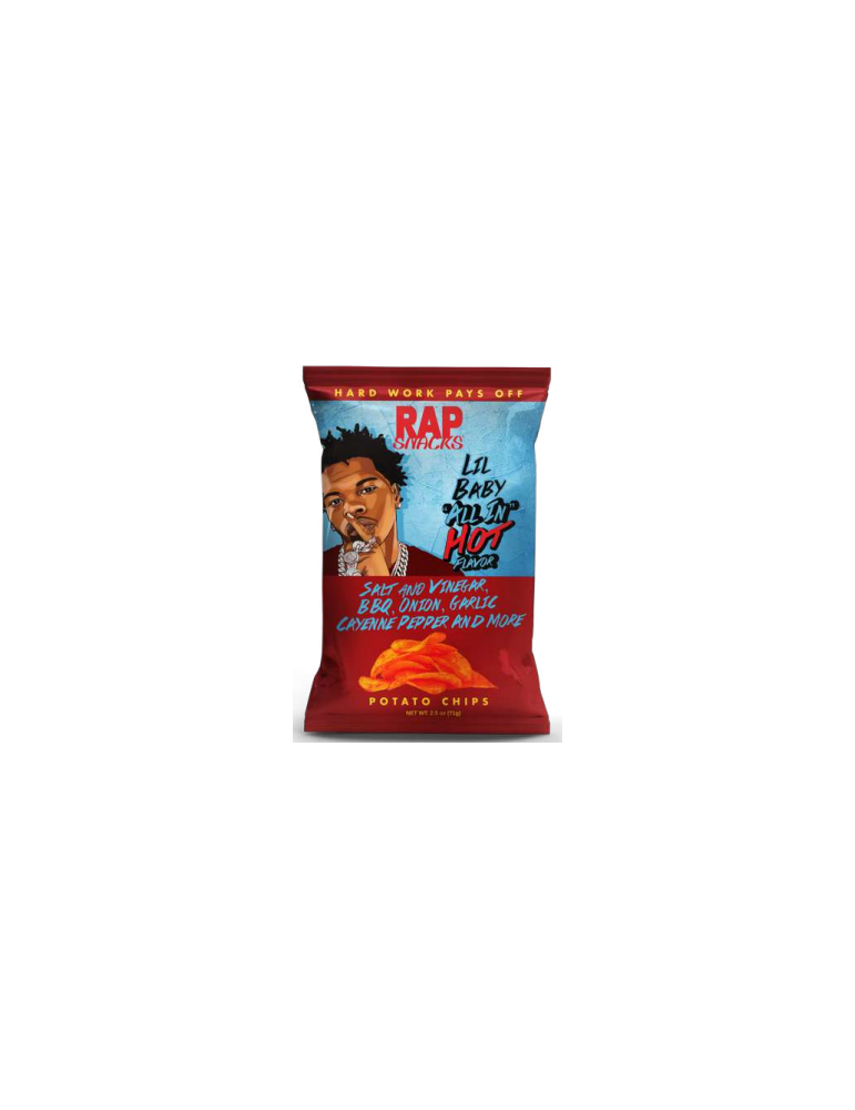 Lil Baby All in Hot 71 g. Rap Snack