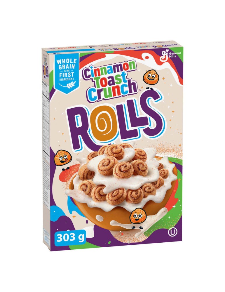 Cinnamon Toast Crunch Rolls Cereal 303 g. General Mills