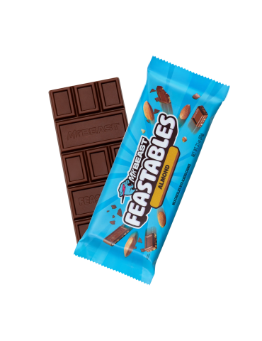 Almond Chocolate Bar 60 gr. Mr Beast Feastables