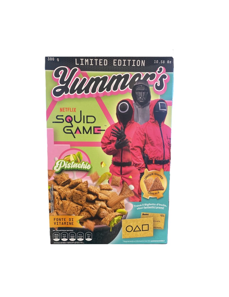 Squid Game Cereal Pillows with Pistachio 300 g. Yummer's
