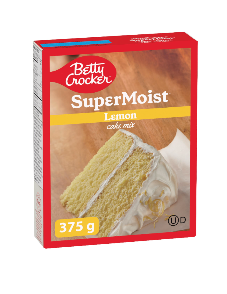 Lemon Cake Mix 375 gr. Betty Crocker