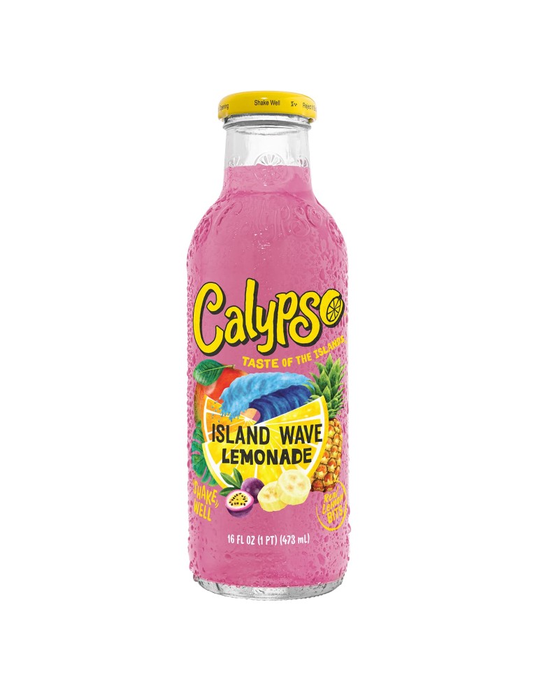 Island Wave Lemonade 473 ml. Calypso