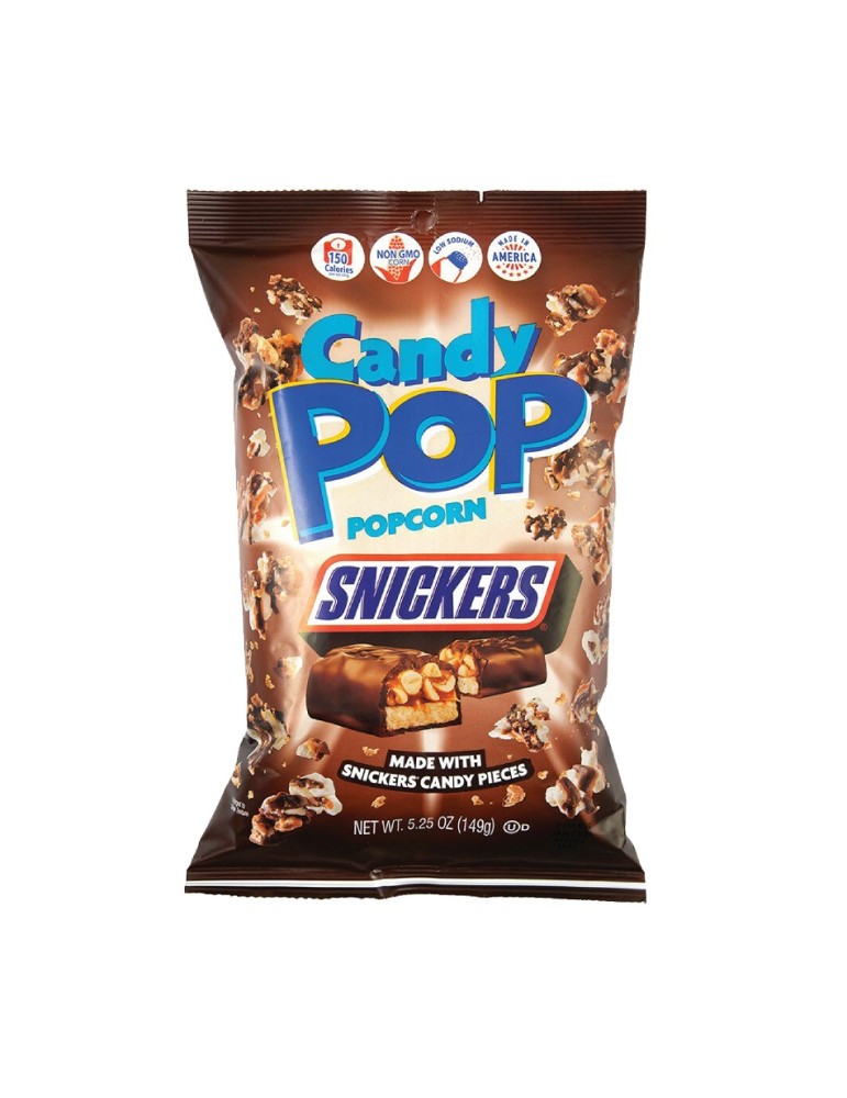 Popcorn Snickers 149 g. Candy Pop