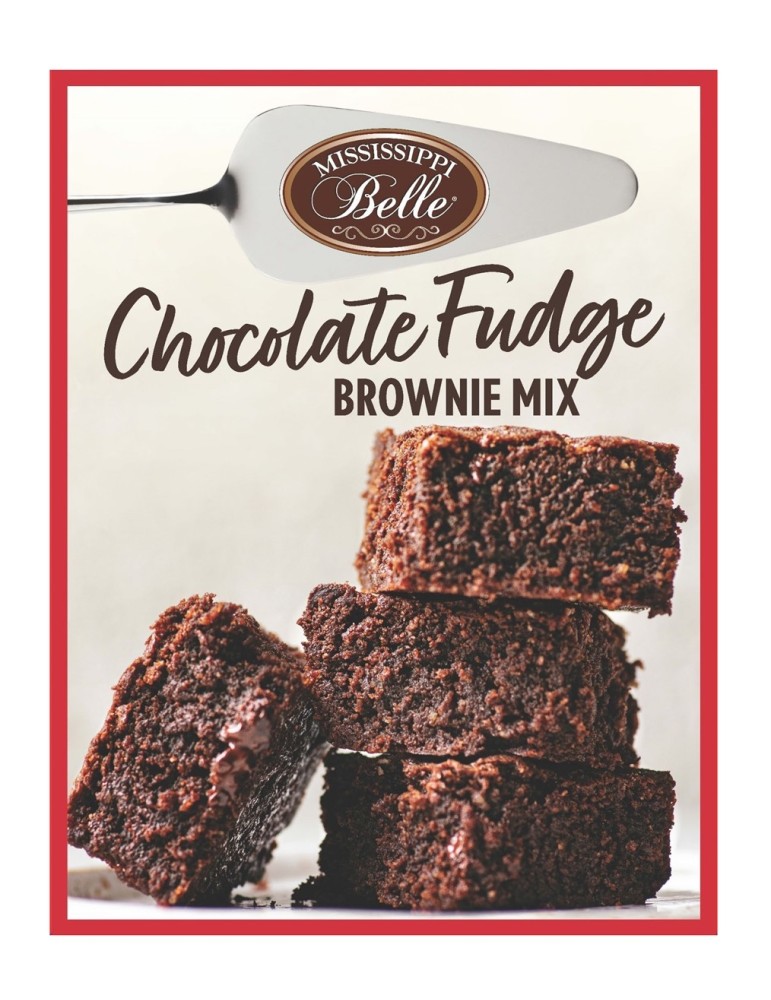 Fudge Brownie Mix 519 g. Mississippi Belle