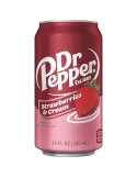 Strawberry & Cream 355 ml. Dr Pepper
