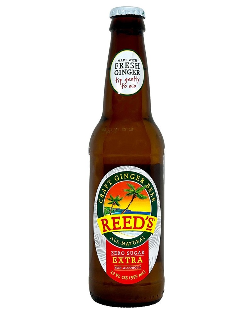 Craft Ginger Beer Zero Sugar 355 ml. Reed's