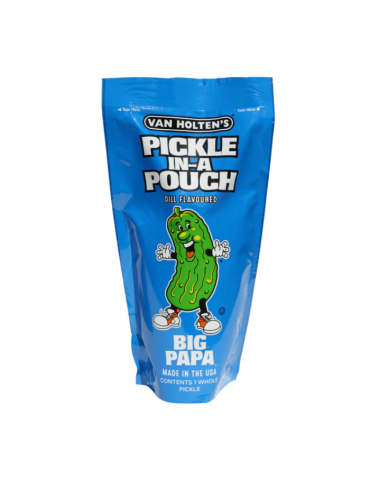 Big Papa Hearty Dill Pickle. Van Holten's