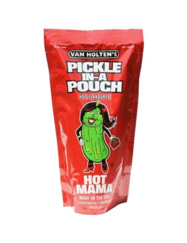 Hot Mama Hot & Spicy Pickle. Van Holten's