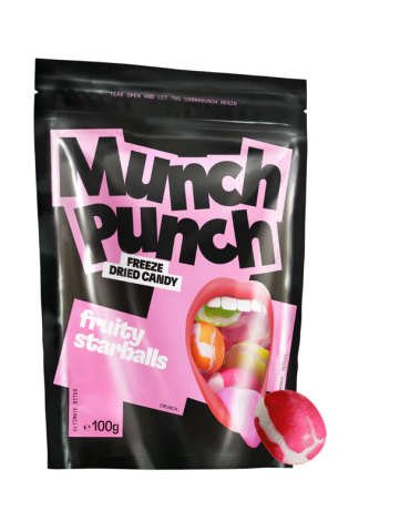 Fruity Starballs 100 g. Munch Punch