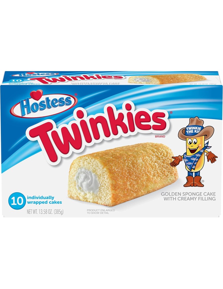 Hostess Twinkies 385 gr Golden Sponge Cake with Creamy