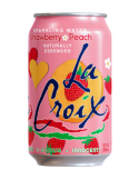 Strawberry Peach Naturally Essenced 355 ml. La Croix Sparkling Water