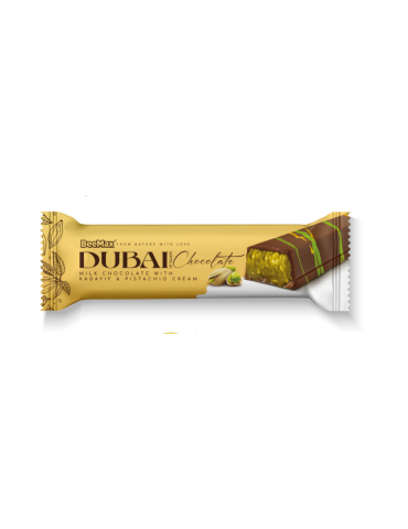 Dubai Style Chocolate w Kadayif Pistacho 35 g. Bee Max