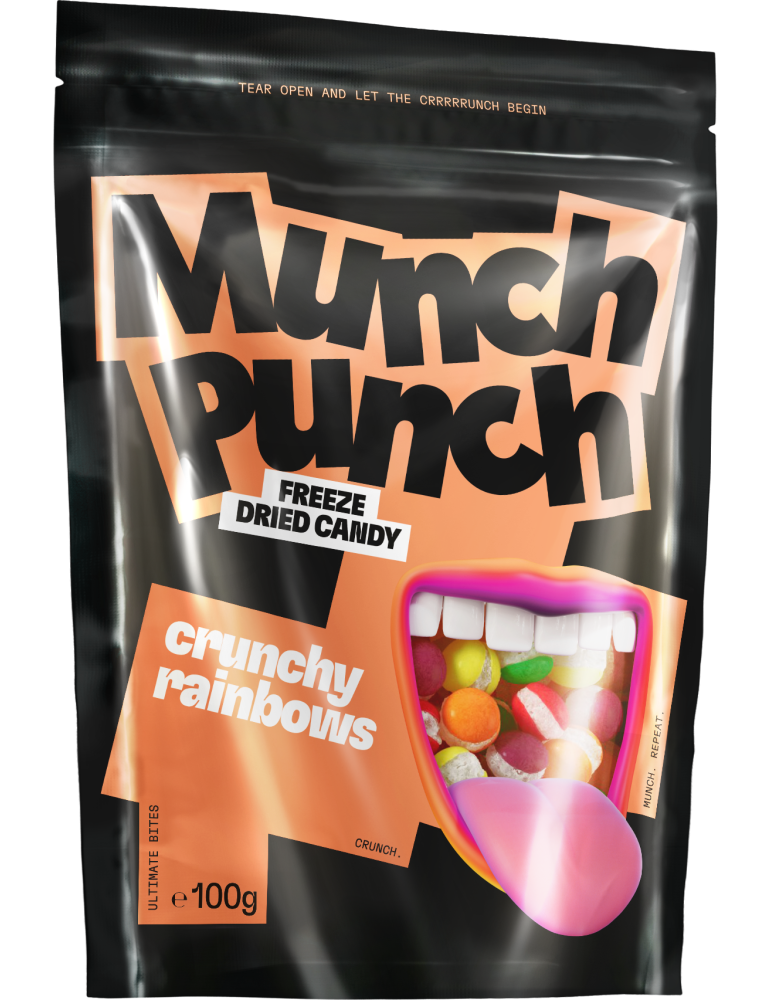 Crunchy Rainbows 100 g. Munch Punch