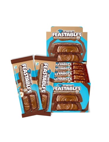 Creamy Chocolate & Hazelnut Cup 40 g. Mr Beast Feastables