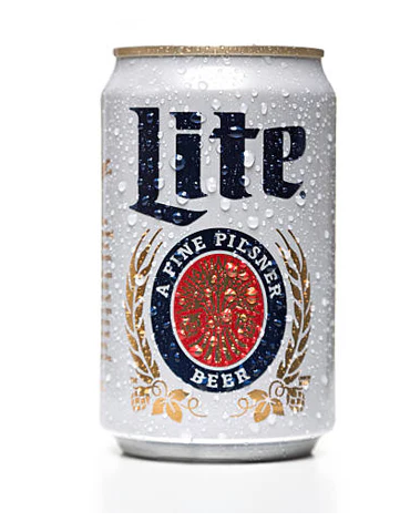 Lite a Fine Pilsner Beer 355 ml. Miller