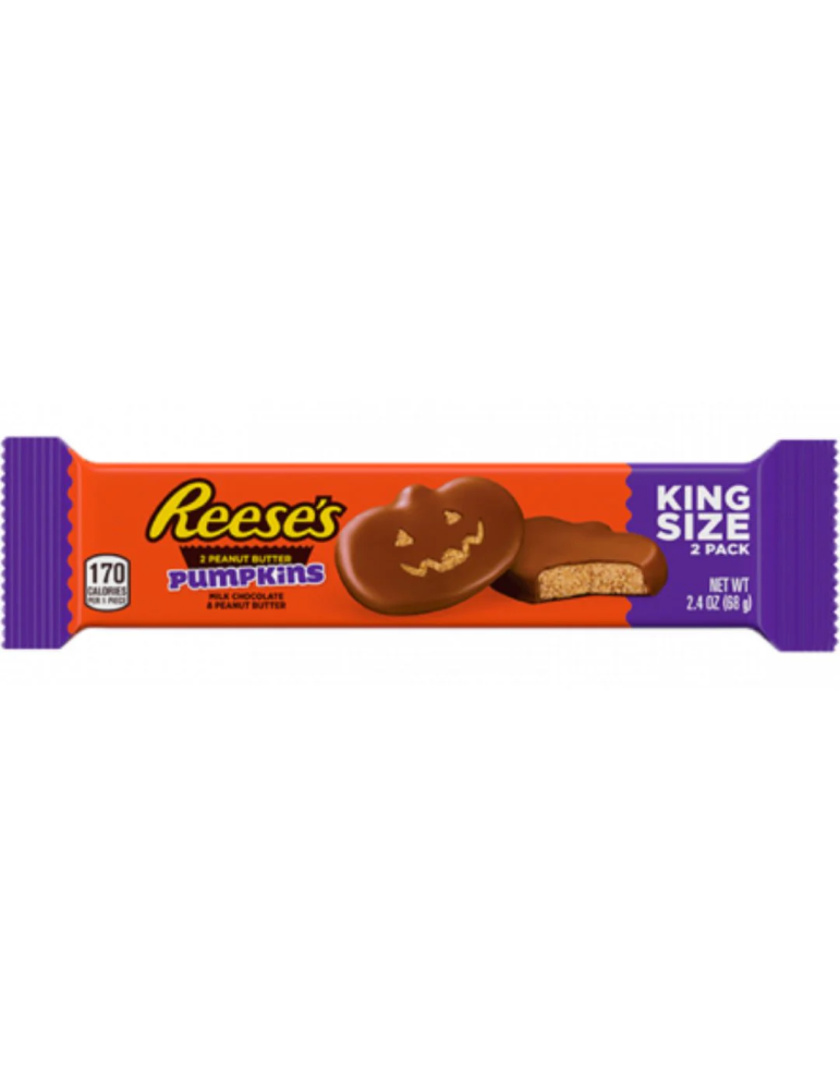 Butter Pumpkin  King Size 2 pack 68 g. Reese's