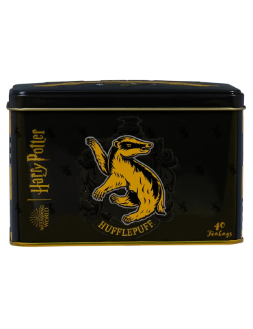 40 Teabag Tin Hufflepuff  80 g.Harry Potter