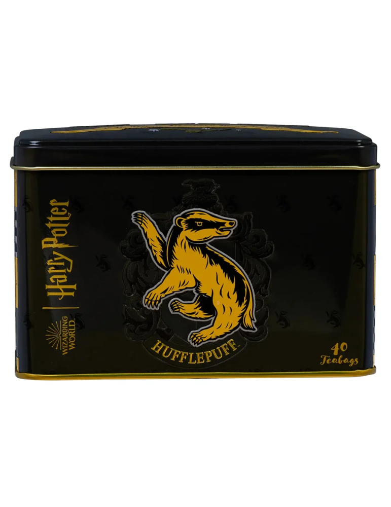 40 Teabag Tin Hufflepuff  80 g.Harry Potter