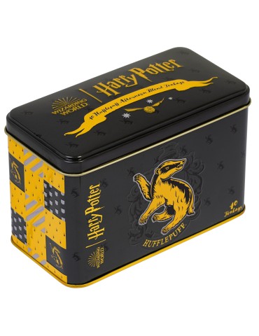 40 Teabag Tin Hufflepuff  80 g.Harry Potter