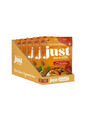 Granola Maple & Toasted Pecan 360 g. Just Live